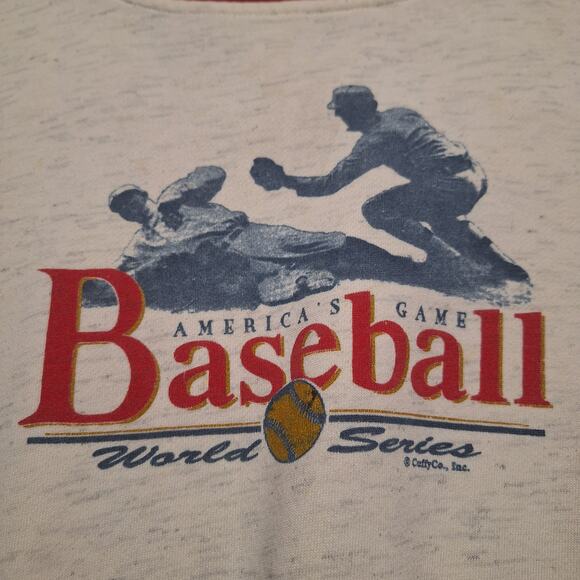 Cuffy's of Cape Cod baseball World Series graphic sweatshirt - Picture 4 of 11